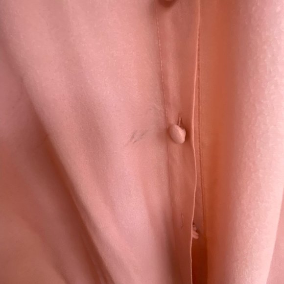 Plus Size - Vintage Western Bob Mackie Silk Blouse with Cutouts - Picture 4 of 4